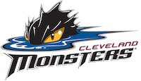 Professional sports NFL team Cleveland Monsters logo